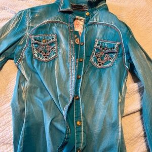 Roar western shirt great condition